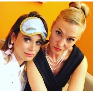 Baublebar candy pink tassel earrings